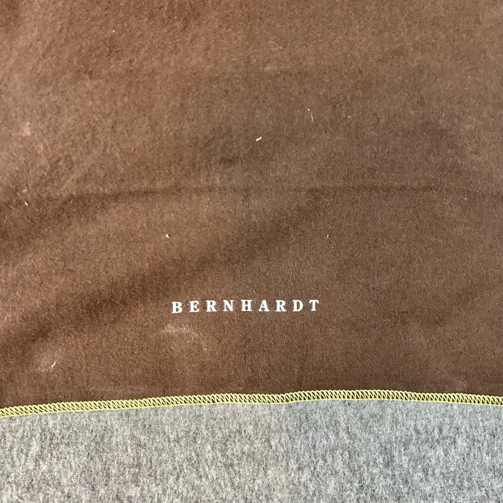 Bernhardt Silverware Storage Case‎ Brown Felt Lined Furniture MCM Drawer Liner